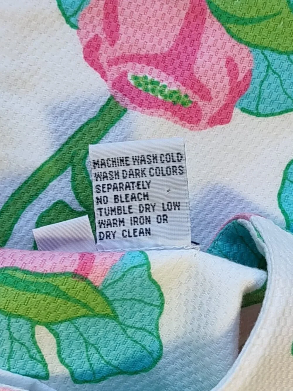 Lilly Pulitzer Girl's Cotton Shift Dress 'Lily Pads & Frogs Lined  Sz 12 - Picture 7 of 7